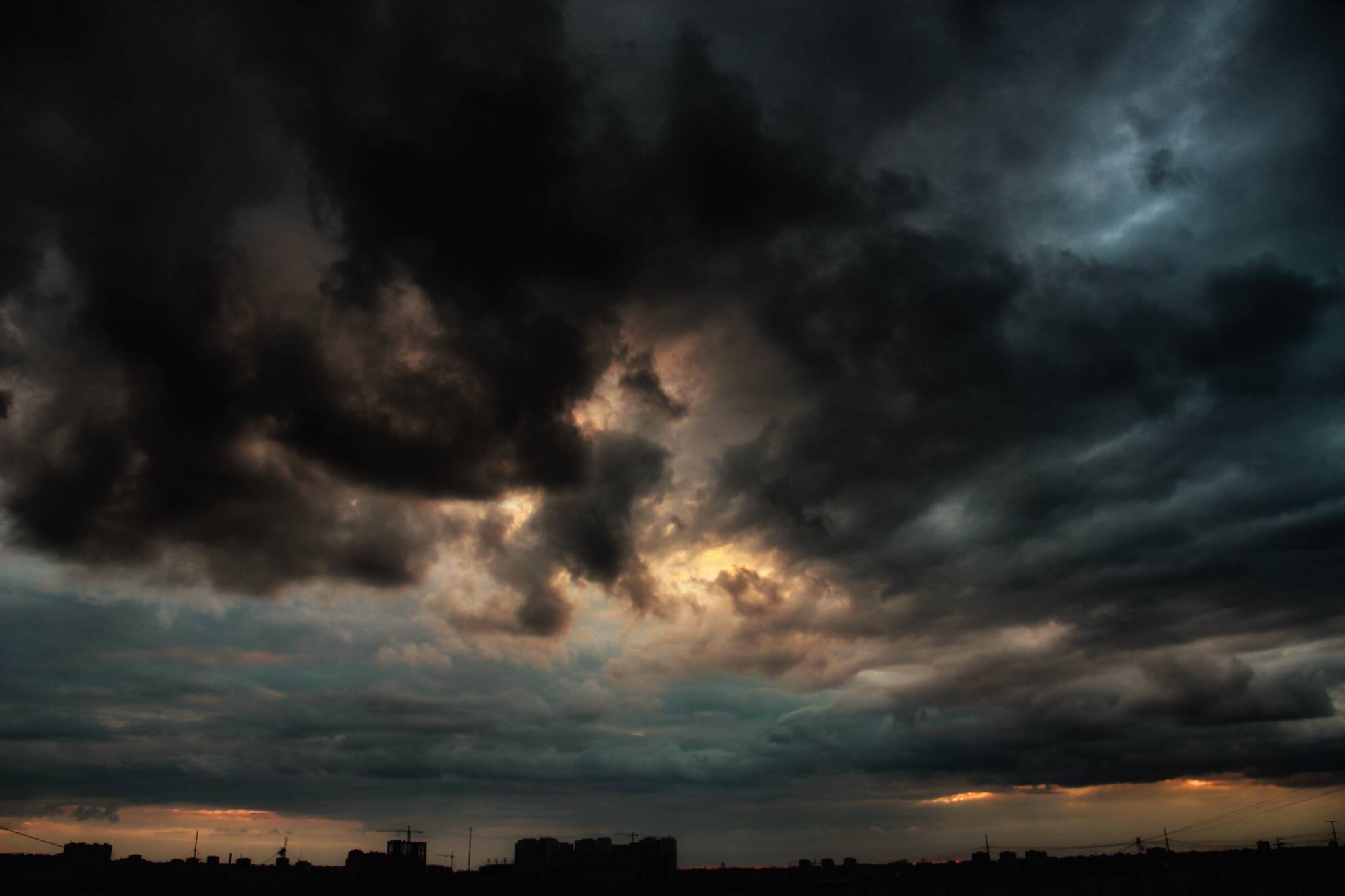 Time Lapse Clouds Over The City Time Lapse Clouds Over The City